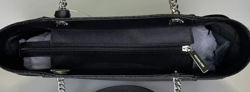 Miniatura 8 de Michael Kors Jet Set - bolsa de hombro para viaje con cadena grande, cartera triple Michael Kors Jet Set.