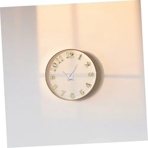 Miniatura 8 de 5 juegos de reloj de placa de número digital reloj de pared digital número romano pared números de cuarzo decorativo bricolaje decoración árabe