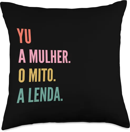 Miniatura 4 de Funny Portuguese First Name Design - Yu Throw Pillow