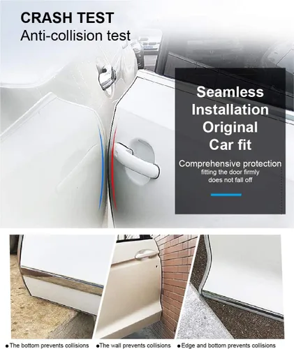 Miniatura 5 de Protectores de bordes para puerta del automóvil.