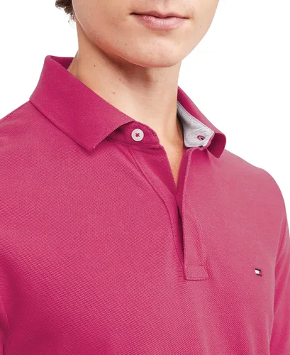 Miniatura 122 de Tommy Hilfiger Polo de piqué de algodón de manga corta para hombre en ajuste regular