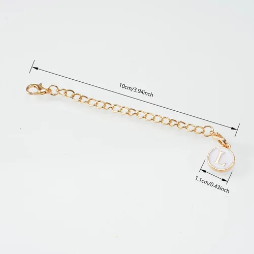 Miniatura 7 de Accesorios de dije de letra para taza Stanley, dije de mango de letra de identificación de acero inoxidable, dije de letra de mango de taza de agua