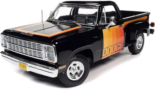 Miniatura 2 de Auto World 1980 Dodge Pickup Step Side Escala 1:18 Diecast