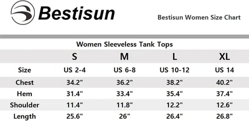 Miniatura 6 de Bestisun - Camiseta de tirantes para mujer con espalda abierta, para entrenar.