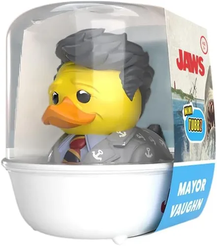 Miniatura 9 de TUBBZ Figura coleccionable de pato de goma de vinilo de Bruce The Shark de edición en caja, producto oficial de Jaws, TV, películas y videojuegos