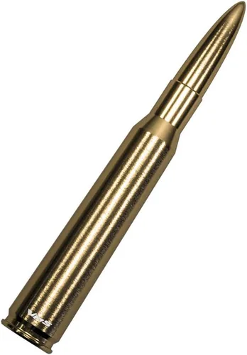 Miniatura 3 de VMS RACING 50 Cal Caliber - Antena de bala con acabado de latón, calibre pesado, mecanizado CNC, compatible con Jeep Wrangler JK JKU JL Sahara