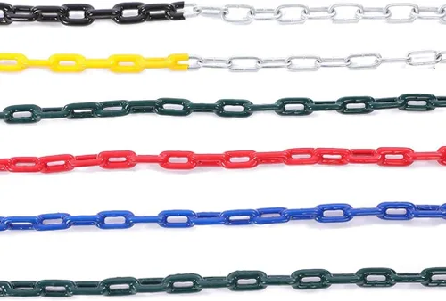 Miniatura 8 de Cadenas de columpio (2) totalmente recubiertas para columpios con 4 eslabones rápidos gratuitos, cadenas de eslabones de hierro antioxidantes, patio