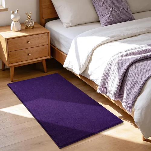 Miniatura 31 de ISEAU Alfombra de pasillo de 2 x 4 pies para pasillo, alfombra de espuma viscoelástica suave con parte inferior de agarre de silicona antideslizante