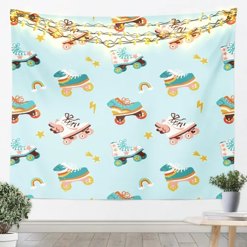 Miniatura 4 de Manfei Tapiz de ciervo para niños, diseño de ramas muertas de camuflaje, decoración rústica de granja, decoración de habitación de niños y niñas