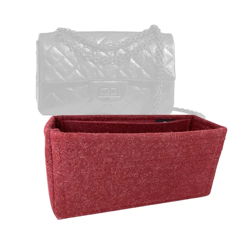 Bag Organizer for Chanel 2.55 Reissue (Size 22420 cmMini) Insert - Premium Felt (Handmade20 Colors)