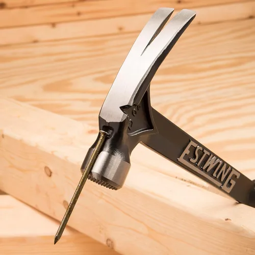 Miniatura 5 de ESTWING Martillo Ultra Series – Martillo de 15 oz fabricado en Estados Unidos con cara lisa y agarre de reducción de golpes - EB-15S