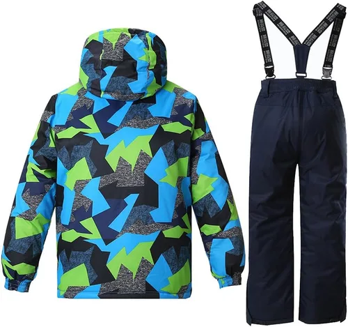 Miniatura 2 de Chaqueta de esquí para niños, chaqueta de nieve, trajes de invierno impermeables al viento