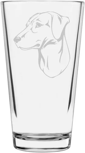 Miniatura 228 de Perro de Presa Canario - Vaso de pinta personalizado con temática de perro grabado multiusos, 16 onzas