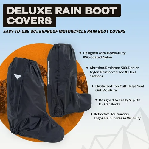 Miniatura 2 de Tourmaster Fundas para botas de motocicleta de lluvia de lujo