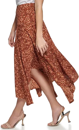Miniatura 3 de Calvin Klein Women's Sportswear Soft Flowy Print Skirt
