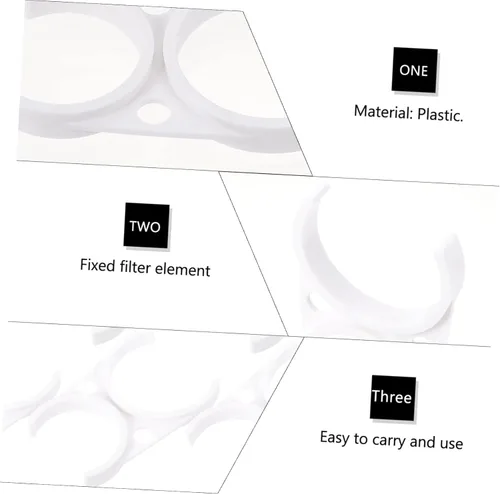 Miniatura 5 de 10 Uds. Clip Soporte de herramienta Abrazaderas de filtro de agua ósmosis inversa Clips de filtro de agua Clips de filtro de agua Purificador