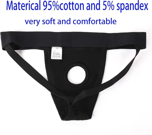 Miniatura 6 de Ropa interior con arnés con correa, arnés con correa para ropa interior sin tirantes para hombres y mujeres