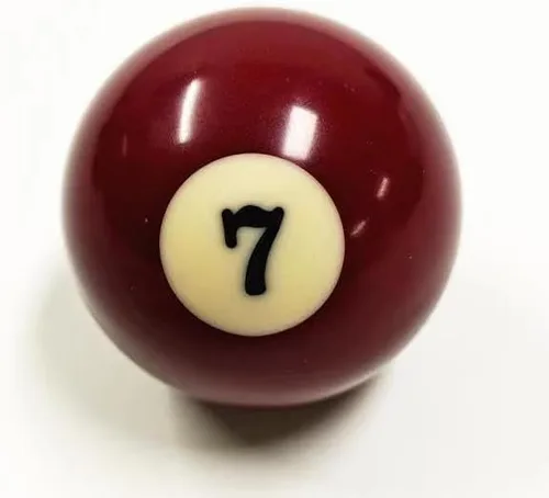 Miniatura 12 de Bola de piscina de repuesto, bola de repuesto de ocho, billar de tamaño reglamentario de 2-1/4", peso de regulación, 15 bolas de objeto