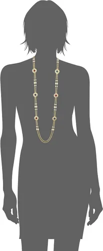 Miniatura 2 de Ben-Amun Jewelry Collar de cadena con dije de duquesa, Vidrio
