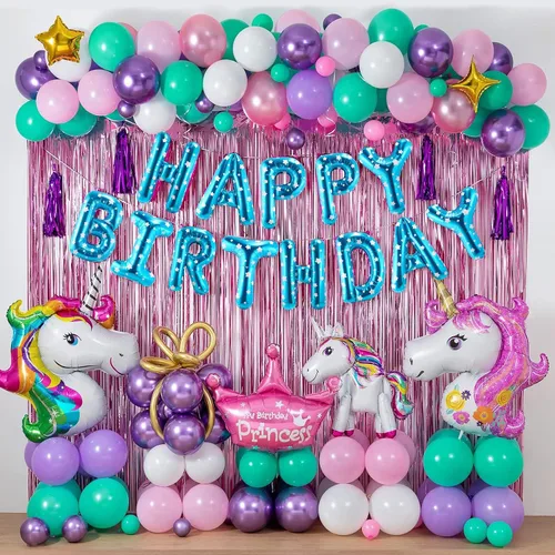 Miniatura 6 de CANREVEL Cartel de feliz cumpleaños, 13 letras de papel de aluminio de Mylar de 16 pulgadas, decoraciones de fiesta de cumpleaños para niños