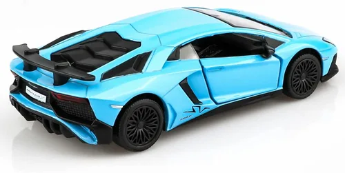 Miniatura 2 de TOKAXI - Modelos de coches fundidos a presión a escala 1/36 LP750-4 SV, coches de juguete con tracción hacia atrás, regalos de coches para niños