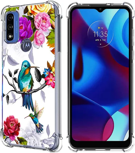 Miniatura 24 de Funda para Moto G Pure/Moto G Power 2022/Moto G Play 2023, Mandala Flower Space Drop Protección a prueba de golpes Carcasa protectora de cuerpo