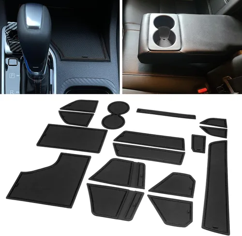 para Nissan Sentra Accesorios 2025 2024 2023 2022 2021 2020 Insertos Personalizados para Portavasos Forros de Consola Central Bolsillos de Puertas