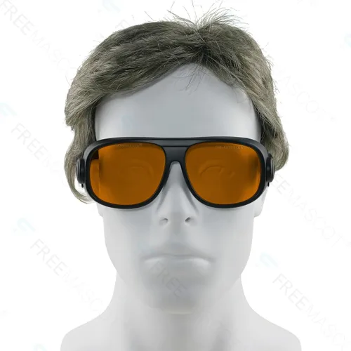 Miniatura 5 de FreeMascot OD 6+ 190nm-490nm Longitud de onda UV luz ultravioleta/violeta y gafas de seguridad láser azules