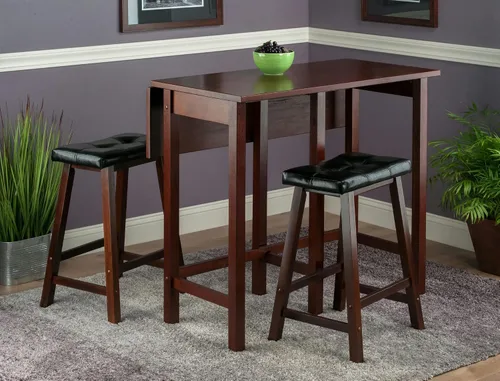 Miniatura 3 de Winsome Lynnwood, 39.37 pulgadas de ancho x 30 pulgadas de profundidad x 35.43 pulgadas de alto, nogal
