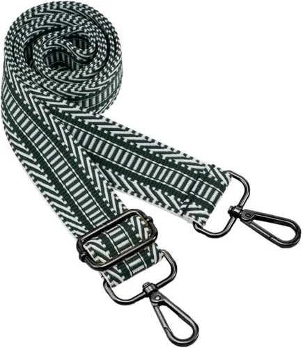Miniatura 137 de ZOOEASS Hebillas de níquel Correa ancha para el hombro ajustable de repuesto para cinturón de pistola, hebilla de guitarra estilo bandolera