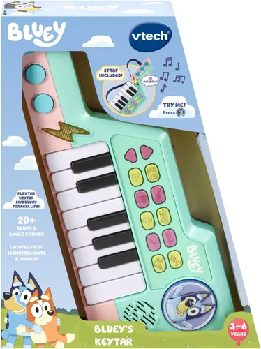Miniatura 7 de VTech Bluey Teclado de Azul