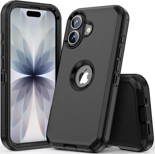Miniatura 38 de COOYA Funda para iPhone Air de Protección Completa del Cuerpo contra Caídas, Funda Resistente a Prueba de Golpes de 3 Capas, Híbrida de Servicio