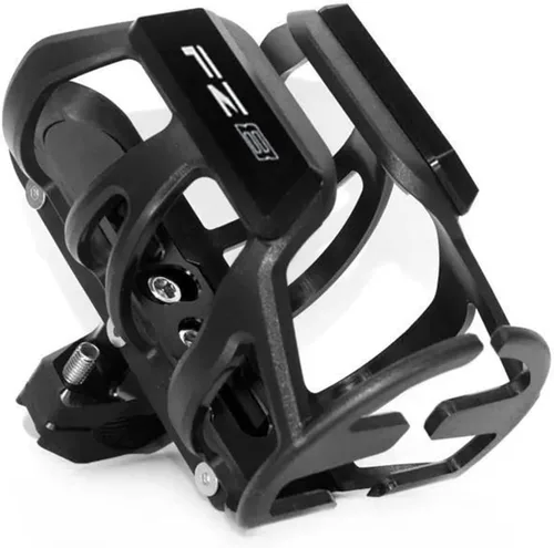 Soporte de bebida para Yamaha FZ-8 FZ8 Fz 8 motocicleta CNC bebida botella de agua bebida taza soporte soporte (negro)