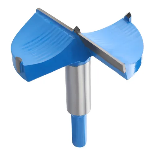 Miniatura 8 de Forstner Broca de taladro de 1.65 pulgadas / 1.654 in para carpintería, brocas de perforación de madera de carburo con mango hexagonal de 2/5
