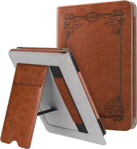Miniatura 19 de Fintie - Funda con tapa para Kindle Paperwhite, con soporte, para todos los de 2018 y 10 generación, de cuero falso prémium, con ranura