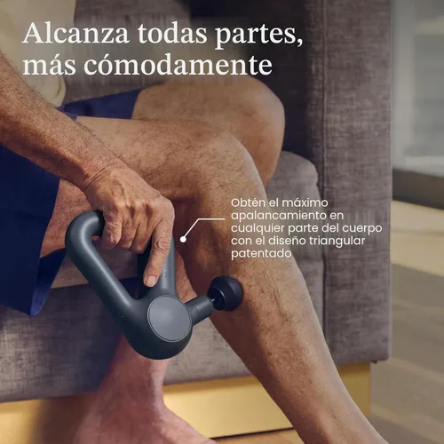 Miniatura 5 de TheraGun Therabody Relief - Pistola de masaje silenciosa para terapia de tejido profundo, habilitada para Bluetooth, pistola de masaje de percusión