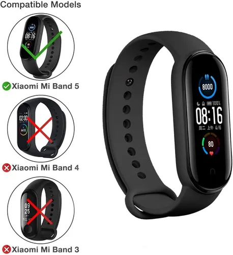 Miniatura 2 de Bandas para Xiaom Mi Band 5 Correa/Mi Band 6 Correa de banda/Amazfit Band 5 Correa de repuesto Pulsera Xiaomi Mi Band 5 Accesorios Banda de reloj