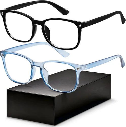 Miniatura 14 de Gaoye Eyewear Frames for Men - Blue Light Blocking Square Glasses, Anti UV Ray Computer Gaming, Blue Blockers for Women