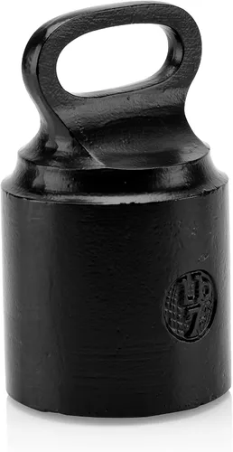 Miniatura 9 de CRAFTSMAN ROAD Tope de puerta de hierro fundido – Decorativo, peso pesado con lastre para puerta – 4 lb antiguo de pie libre – 6" x 3" tope
