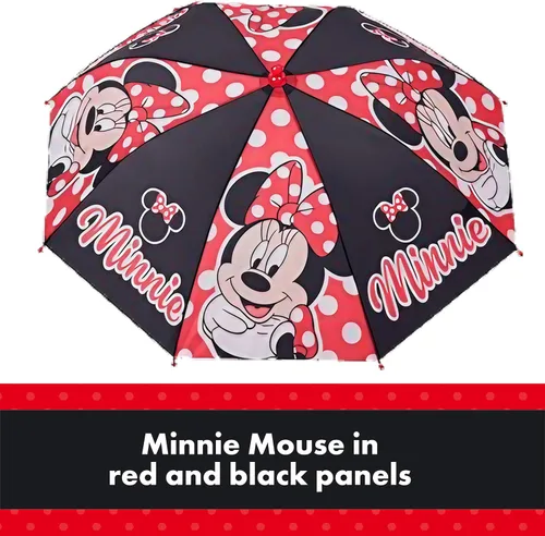 Miniatura 11 de Disney Paraguas para niños, Frozen/Princesa/Minnie Mouse para niños pequeños y niñas de 3 a 6 años