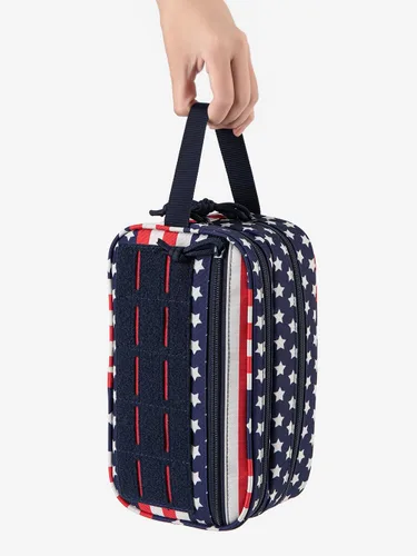 Miniatura 7 de QT&QY Neceser táctico para hombre, bolsa de higiene EDC herramienta militar Molle bolsas pequeñas Dopp Kit de afeitado para hombre Bolsas de ducha 1