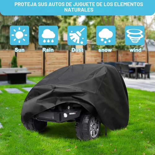 Miniatura 6 de Funda para Coche de Juguete Montable para Niños, Protección Envolvente Resistente para Exteriores para Vehículos de Juguete con Ruedas a Batería
