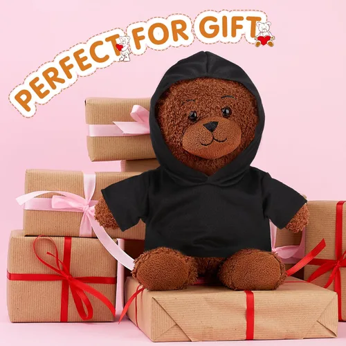 Miniatura 6 de 6 piezas de ropa de oso de peluche, camiseta de sublimación de oso de peluche, camisetas clásicas de oso de peluche, camisetas con capucha de 14 a