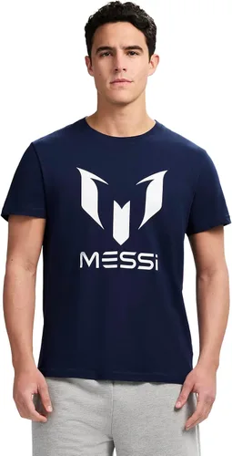 Miniatura 6 de Messi Men's Wingstar Logo Tee, Lifestyle Short Sleeve T-Shirt, Standard Fit with Graphic