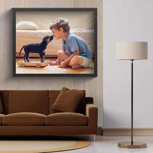 Miniatura 3 de cuesr Impresiones en lienzo con tu foto, arte de pared en lienzo personalizado (6 x 8 pulgadas), imágenes de lienzo personalizadas, regalos