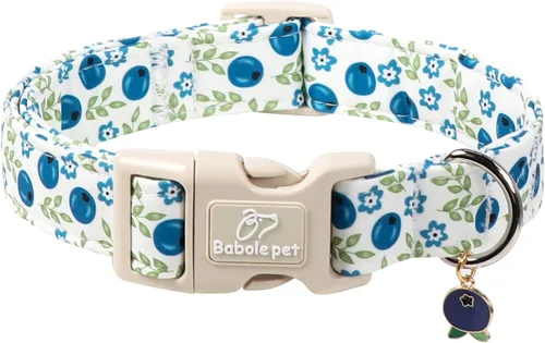 Miniatura 20 de Collar de otoño para perro, lindo collar de cachorro con hojas de otoño, ligero, cómodo, ajustable, para mascotas pequeñas, medianas y grandes