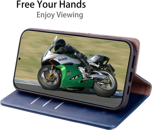 Miniatura 7 de SUANPOT Funda de piel tipo cartera para Samsung Galaxy S20 FE con bloqueo RFID, tarjetero de crédito, libro de folio con tapa para teléfono celular
