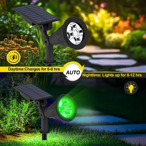 Miniatura 4 de T-SUN 4 luces LED para jardín