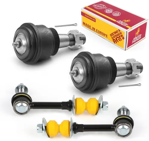 Miniatura 281 de Metrix Premium Chassis Parts - Juego de 4 piezas de articulación de rótula superior y barra estabilizadora delantera para Ford Ranger RWD 1998-2011