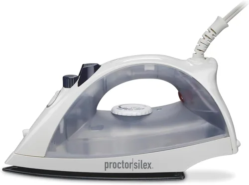 Proctor - Plancha Silex y vaporizador vertical para ropa con suela antiadherente, 1200 vatios, ajustes de vapor de pulverización y ráfaga